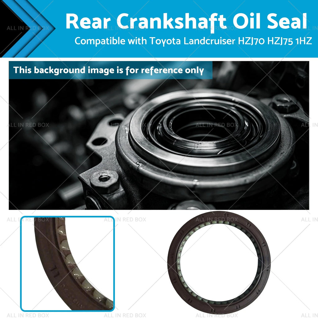 Rear Crankshaft Oil Seal for Toyota Landcruiser HZJ70 HZJ75 (1990–2007)