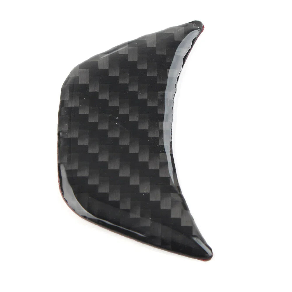 Carbon Fiber Steering Wheel Panel Cover Trim for Chevrolet Equinox (2017-2022)