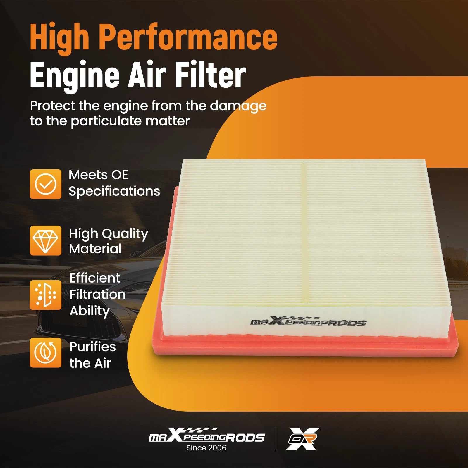 Air Filter for Toyota Highlander V6 (2020-2024)