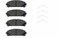 Set of 4 Front Disc Brake Pads for Toyota Sienna, Highlander (OEM 044650E010)