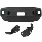 Front Bumper w/ LED Lights & D-Rings for Ford F150 (2009–2014)