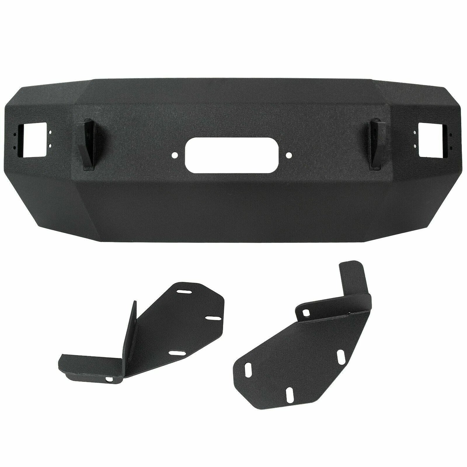 Front Bumper w/ LED Lights & D-Rings for Ford F150 (2009–2014)