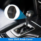 Gear Shift Knob Cover for Toyota RAV4 (2019–2024) Carbon Fiber Pattern
