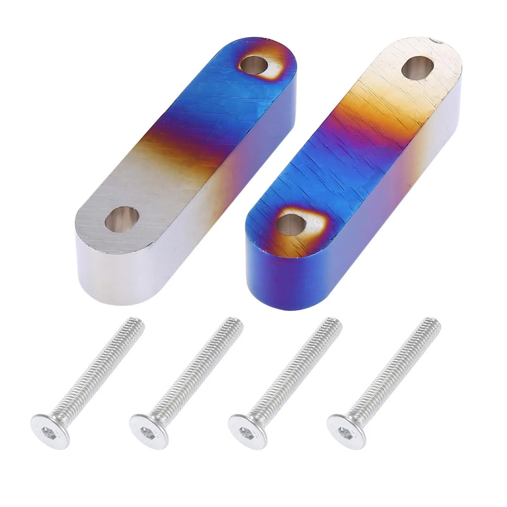 Hood Vent Spacer Riser Kit for Honda Civic CRX, Acura Integra (Multicolor)