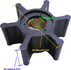 Sea Water Pump Impeller for GM Bedford 220 330