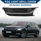 1pc Fog Light Grill for Volkswagen Passat (2012–2015) No. 561853666C