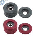 Set of 10 Scour Flap Discs 4-1/2" for Angle Grinder