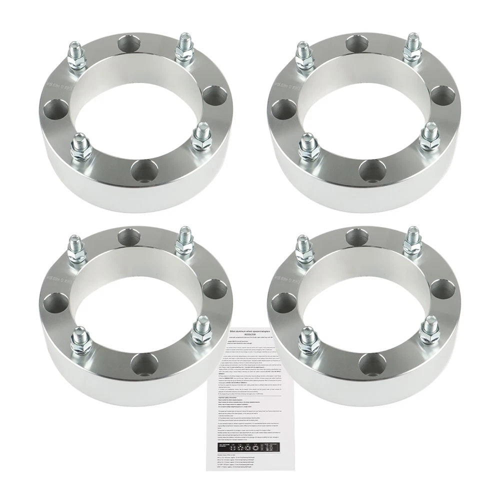 Set of 4 Wheel Spacers for Polaris Ranger RZR (2013–Present) 2" 4x156