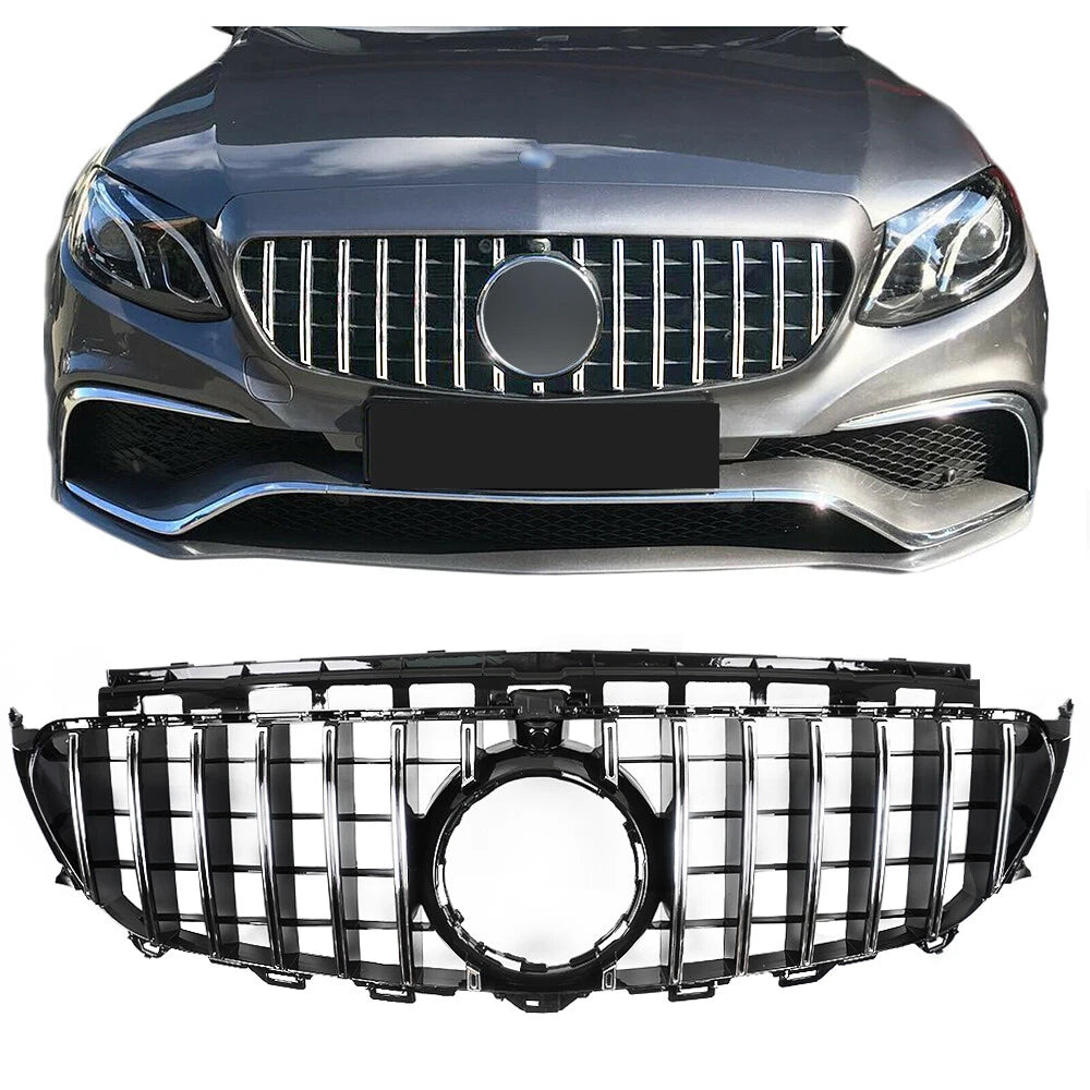 GT Front Grille Bumper for Mercedes-Benz E300 E400 W213 (2017–2019)