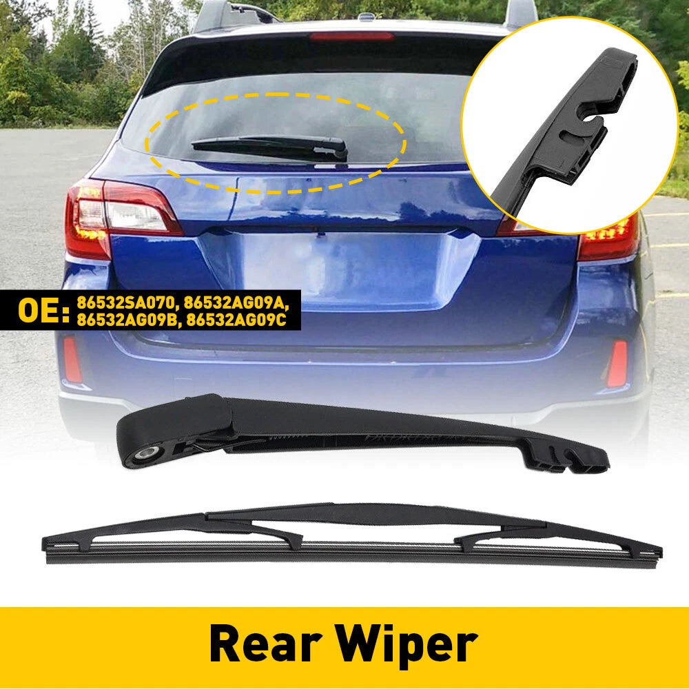 Rear Wiper Arm & Blade for Subaru Forester Legacy Outback (2002–2016) 86532SA070 V
