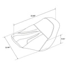 Solo Seat for Harley Low Rider S FXLRS ST FXLR (2018-2025)