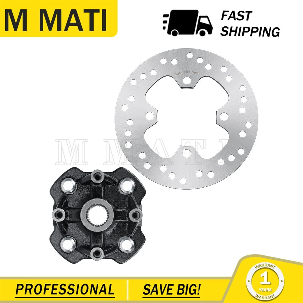 Front Wheel Hub & Disc Rotor for Honda Rancher 420 TRX420FA/FE/FM (2014–2024)