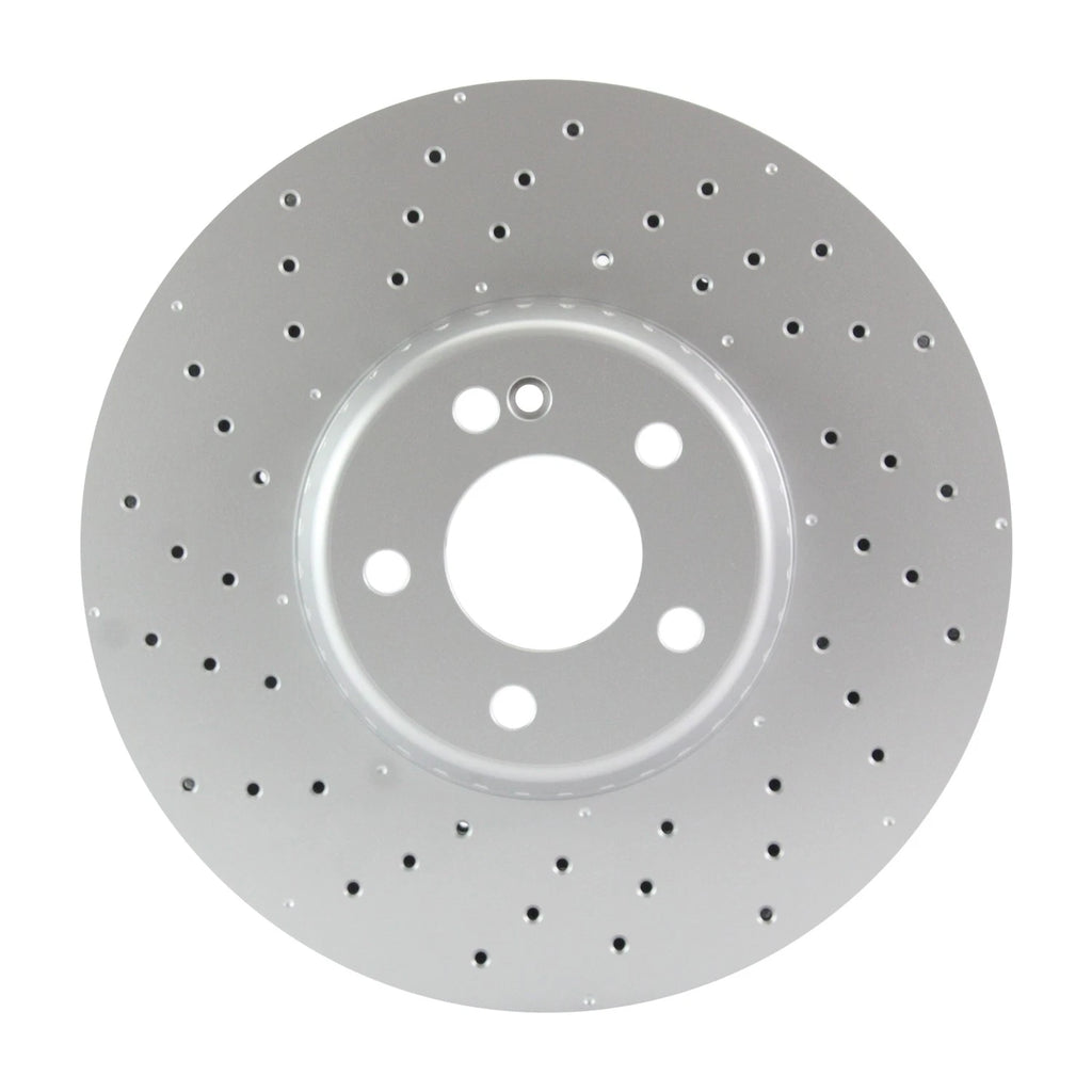 Hella Pagid 342mm Front Drilled Disc Brake Rotor for MB W205 (2015–2021)