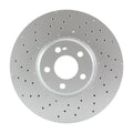 Hella Pagid 342mm Front Drilled Disc Brake Rotor for MB W205 (2015–2021)
