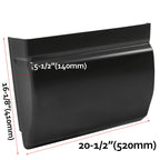 Set of 4 Rocker Panels & Cab Corners for S10 Sonoma Extended Cab (1994–2004)