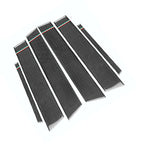 6Pcs B Pillar Post Window Cover Trim for Alfa Romeo Giulia (2017-2021)