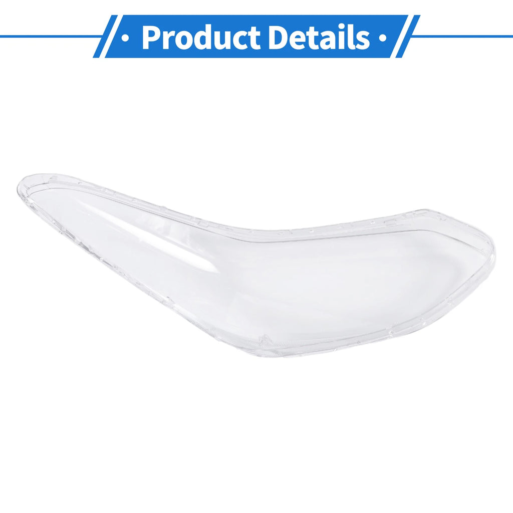 Headlight Lens Cover for Kia Sportage (2017–2019) PC Clear
