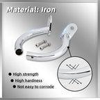 Chrome Saddlebag Guard Support Brackets for Harley Touring FLHT (1997–2008)