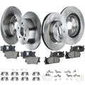 Brake Disc and Pad Kit for Toyota Camry, Avalon (2012–2018)