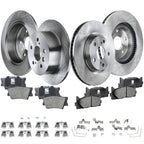 Brake Disc and Pad Kit for Toyota Camry, Avalon (2012–2018)