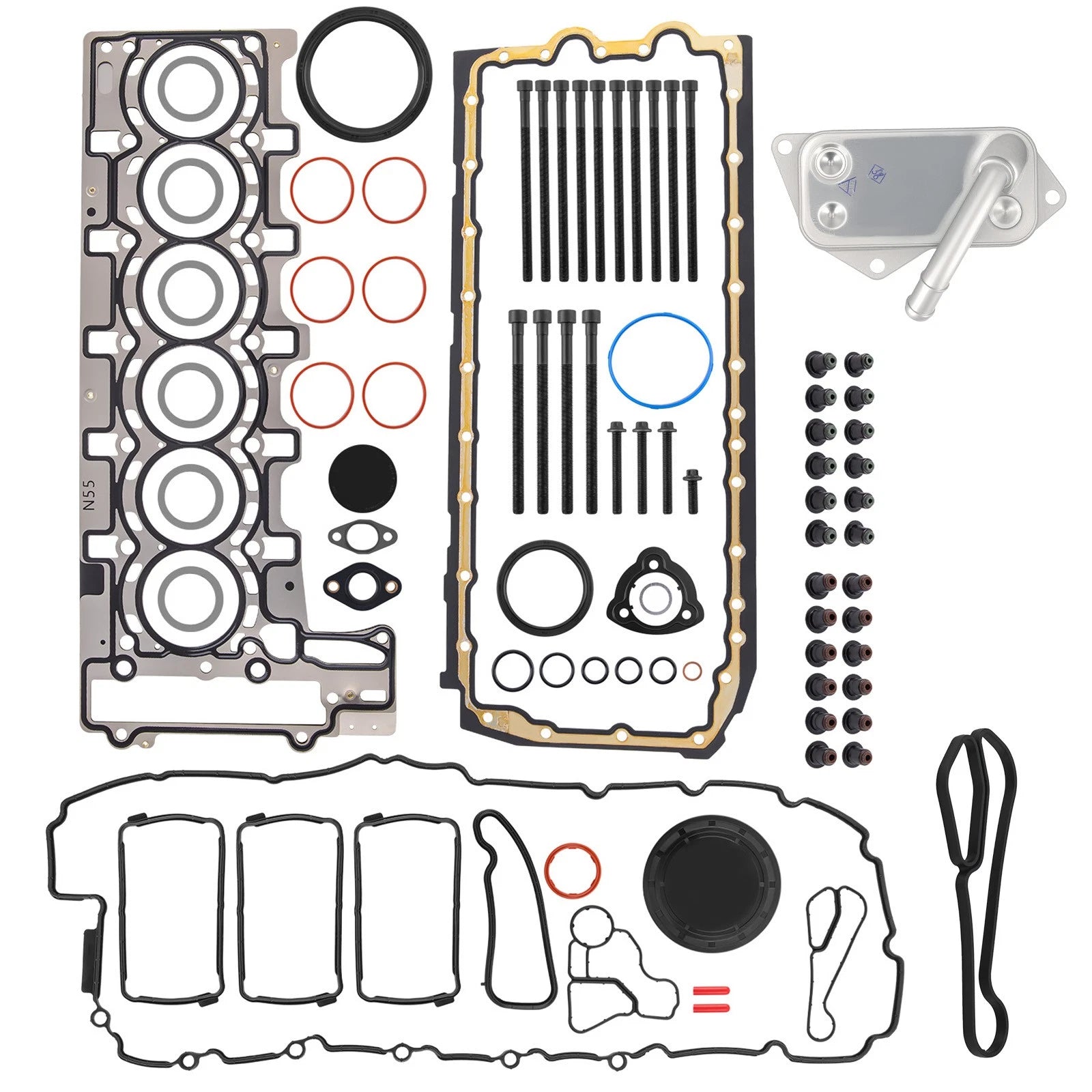 Oil Cooler Gasket Set for BMW 535i F10 (2011–2016) 50406100
