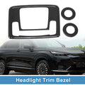 Set of 2 Headlight Trim Bezels for Honda HR-V (2021–2022) ABS