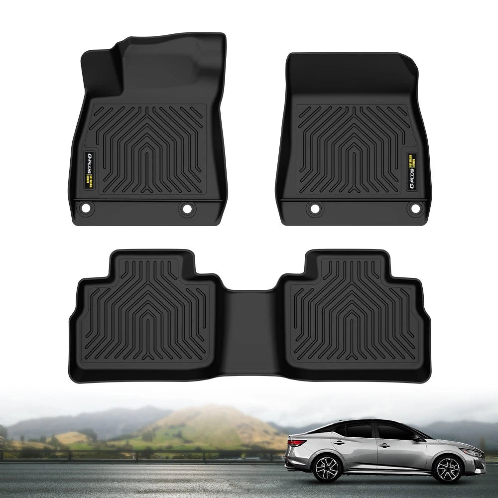 TPE Floor Mats for Nissan Sentra (2020–2025) All Weather Protection