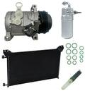 AC Compressor Kit With Condenser for GMC Sierra 3500 HD 6.6L (2012)