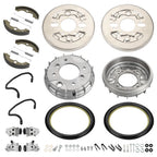 Front Brake Drum Hub Plate Shoes Kit for Honda Foreman TRX450FE/FM (2002–2004)