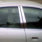 Luxury FX Stainless Steel Pillar Post Trim 4pc for Mitsubishi Galant (2009–2012)