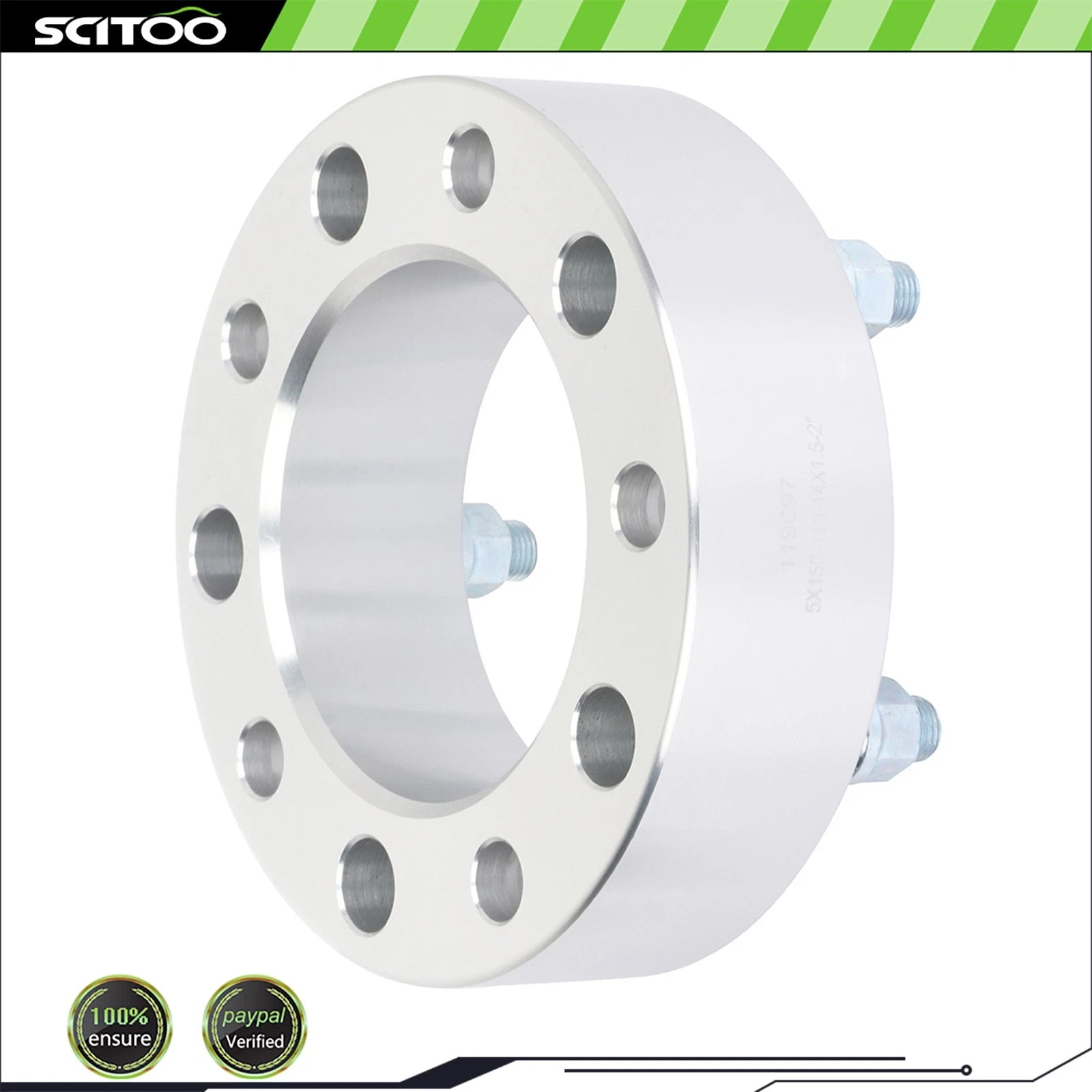 2X 5x150 2" Wheel Spacers 14x1.5 for Toyota Tundra Sequoia Lexus LX470 LX570 (2000–2023)