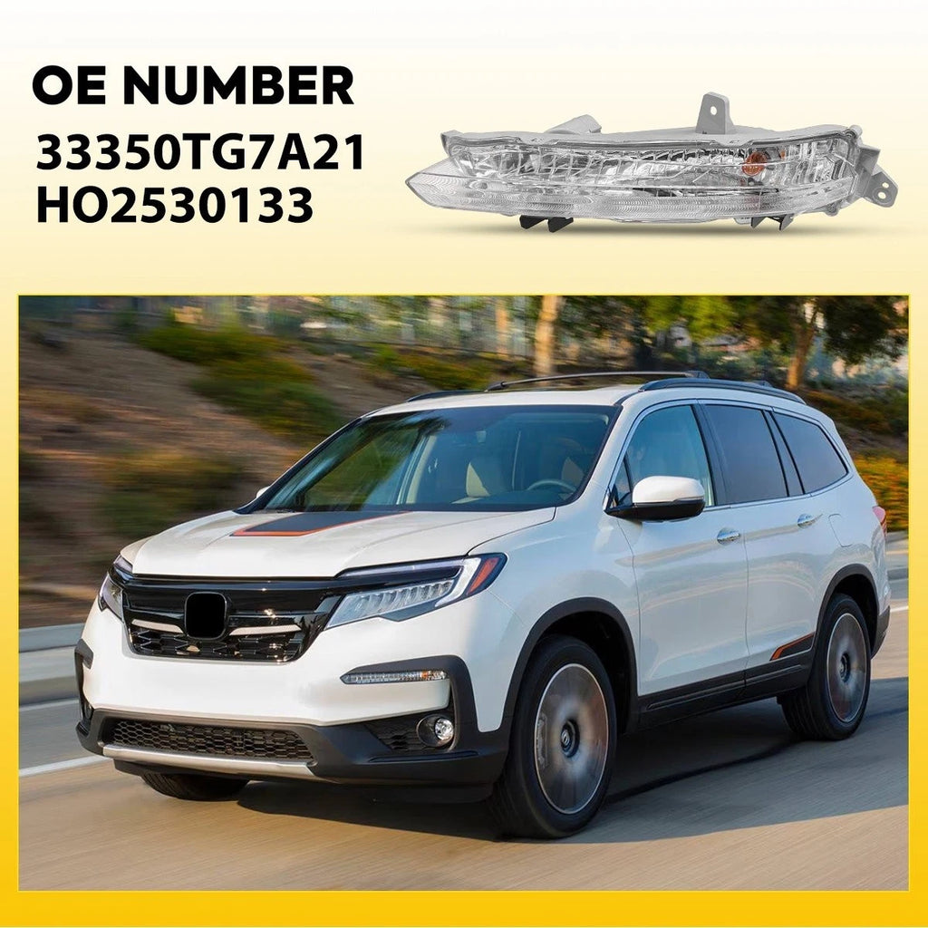 Driver Side Turn Signal Light for Honda Pilot (2019–2022) HO2530133 33350-TG7-A21