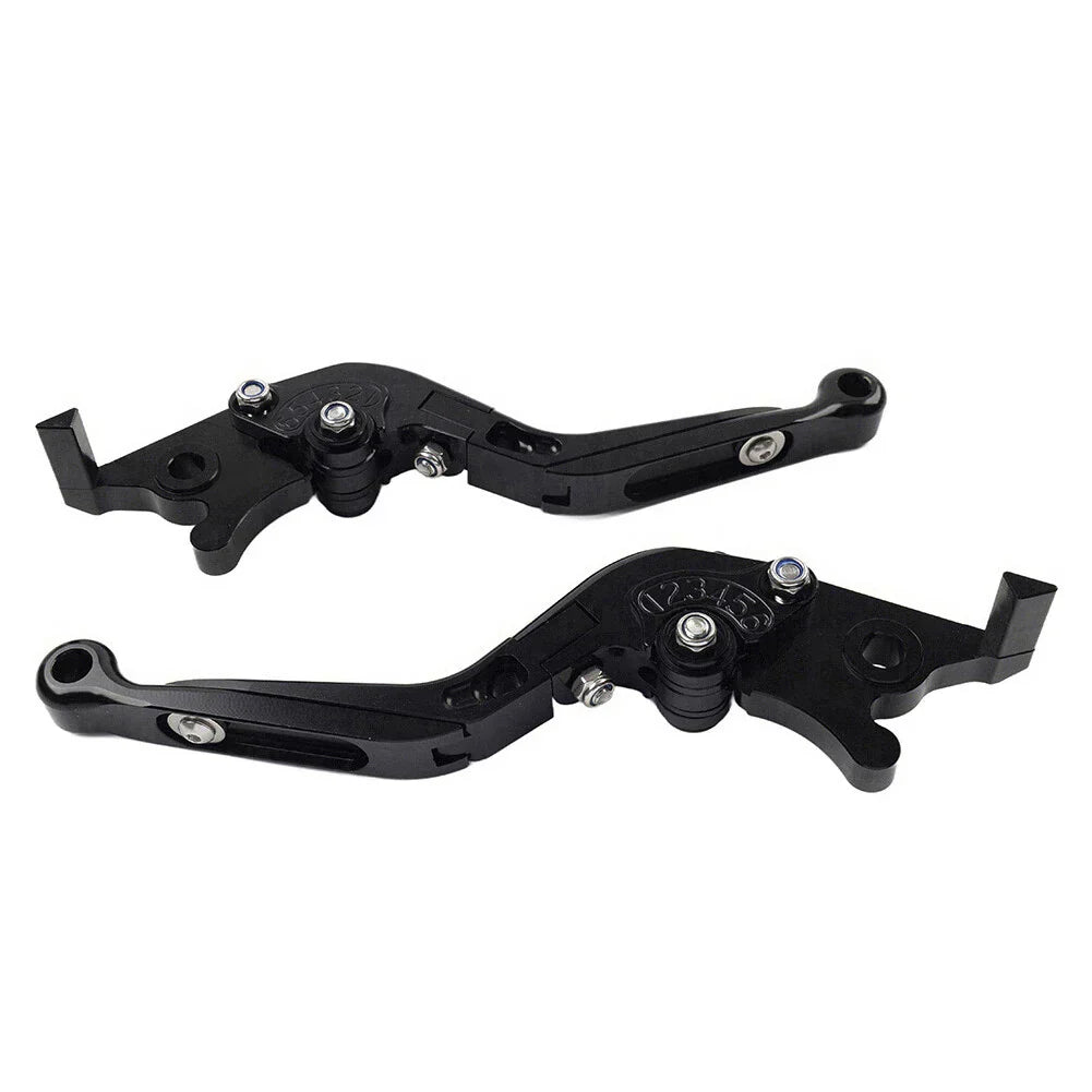 Black Extendable Brake Clutch Levers for Kawasaki Z650 Z900 Ninja (2017-2022)
