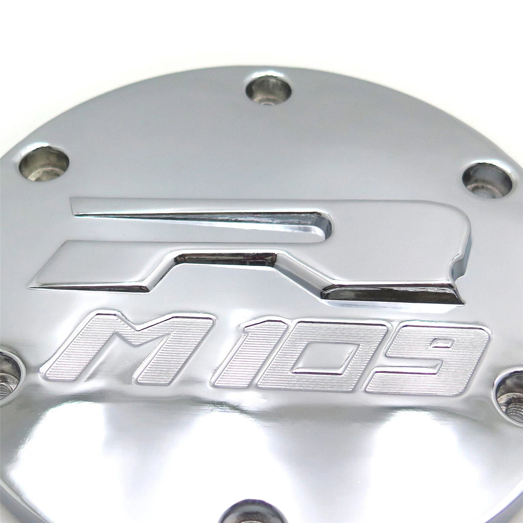 Billet Aluminum Derby Covers for Suzuki Boulevard M109R (2006–2013) Chrome