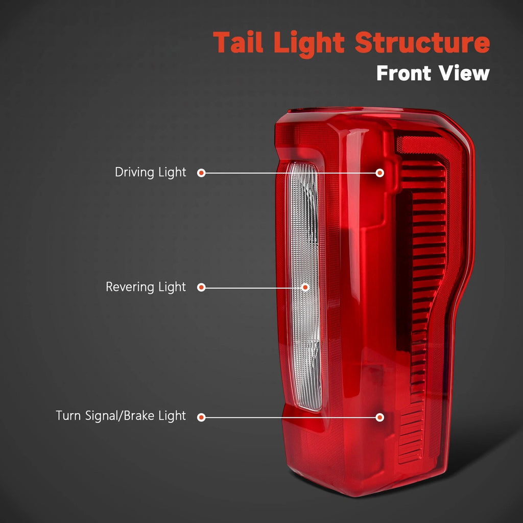 Right Side Halogen Tail Light for Ford F-250 F-350 (2023–2026)