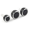 3 x A/C Control Knob Switch Panel for VW Golf MK4, Passat B5, Bora (1998-2006)