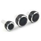 3 x A/C Control Knob Switch Panel for VW Golf MK4, Passat B5, Bora (1998-2006)