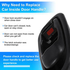 Interior Door Handle for Hyundai Elantra (1996-2000) Black