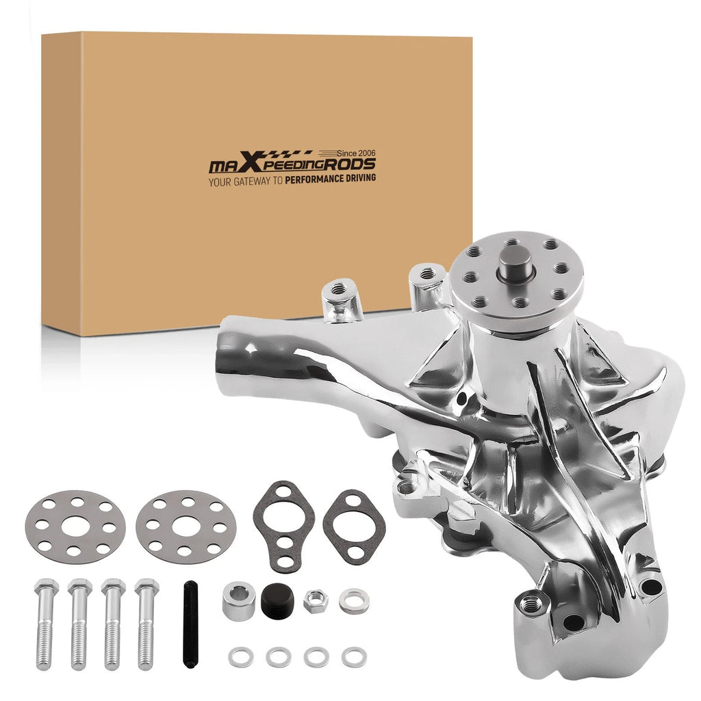 High Volume Long Water Pump for SBC 283 327 350 400 (1969–1987)