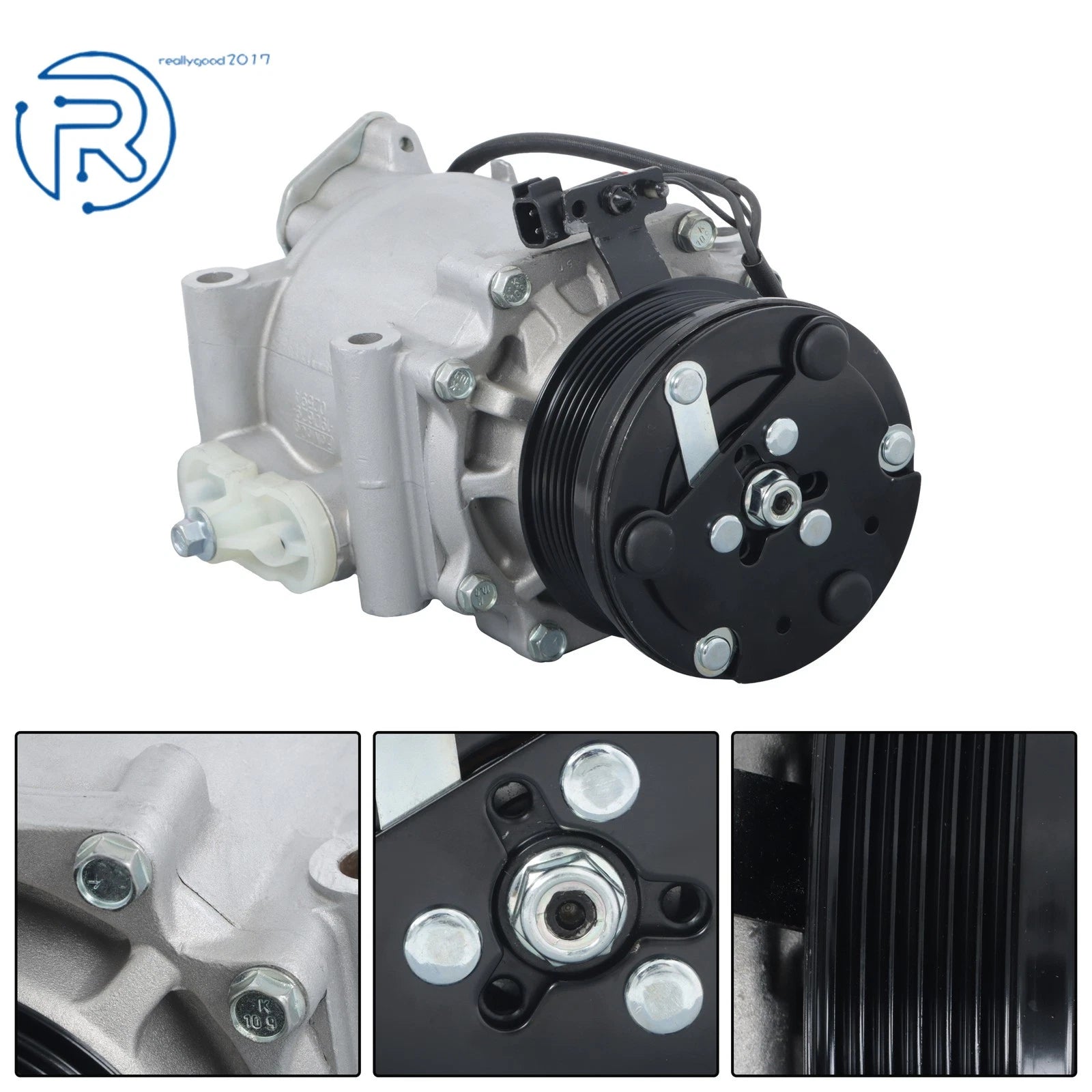 AC Compressor for Mercury Montego 3.0L (2005-2007) 6 Pulley Groove