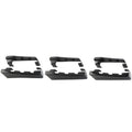 4" Saddle Bag Extensions for Harley Touring Road King (1994-2013) - Pair