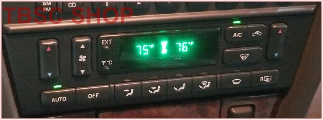 Auto Climate Control Head Unit for Lincoln LS (2000–2002) 2W4H18C612AA