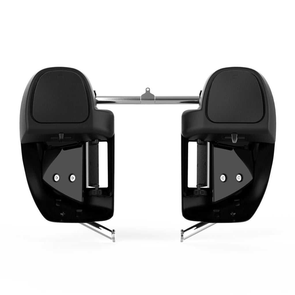 Matt Black Lower Vented Fairings & Engine Guard Bar for Harley Road Glide (2014–2024)