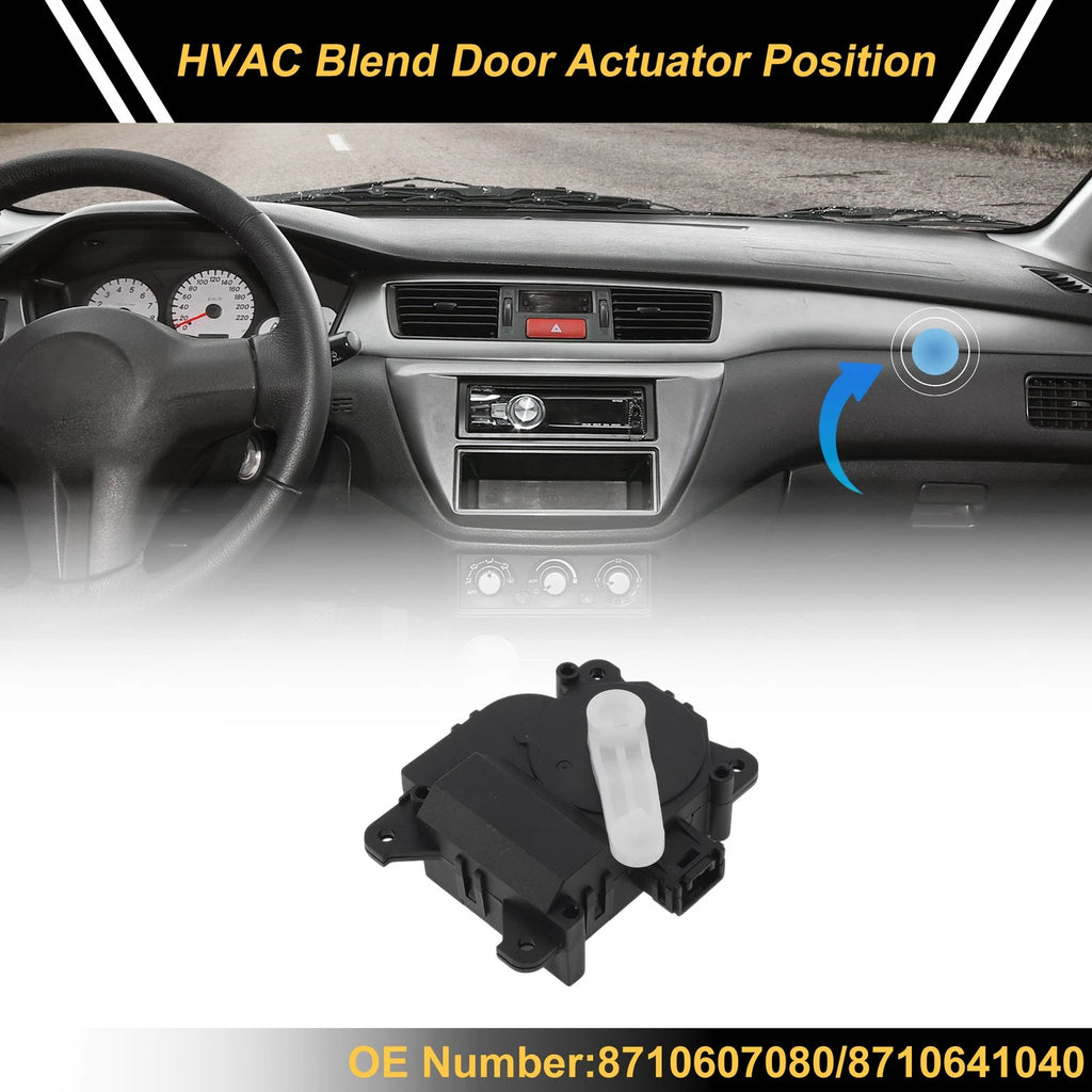 HVAC Heater Blend Door Actuator for Toyota Solara (2004–2008) No. 8710607080, 8710641040