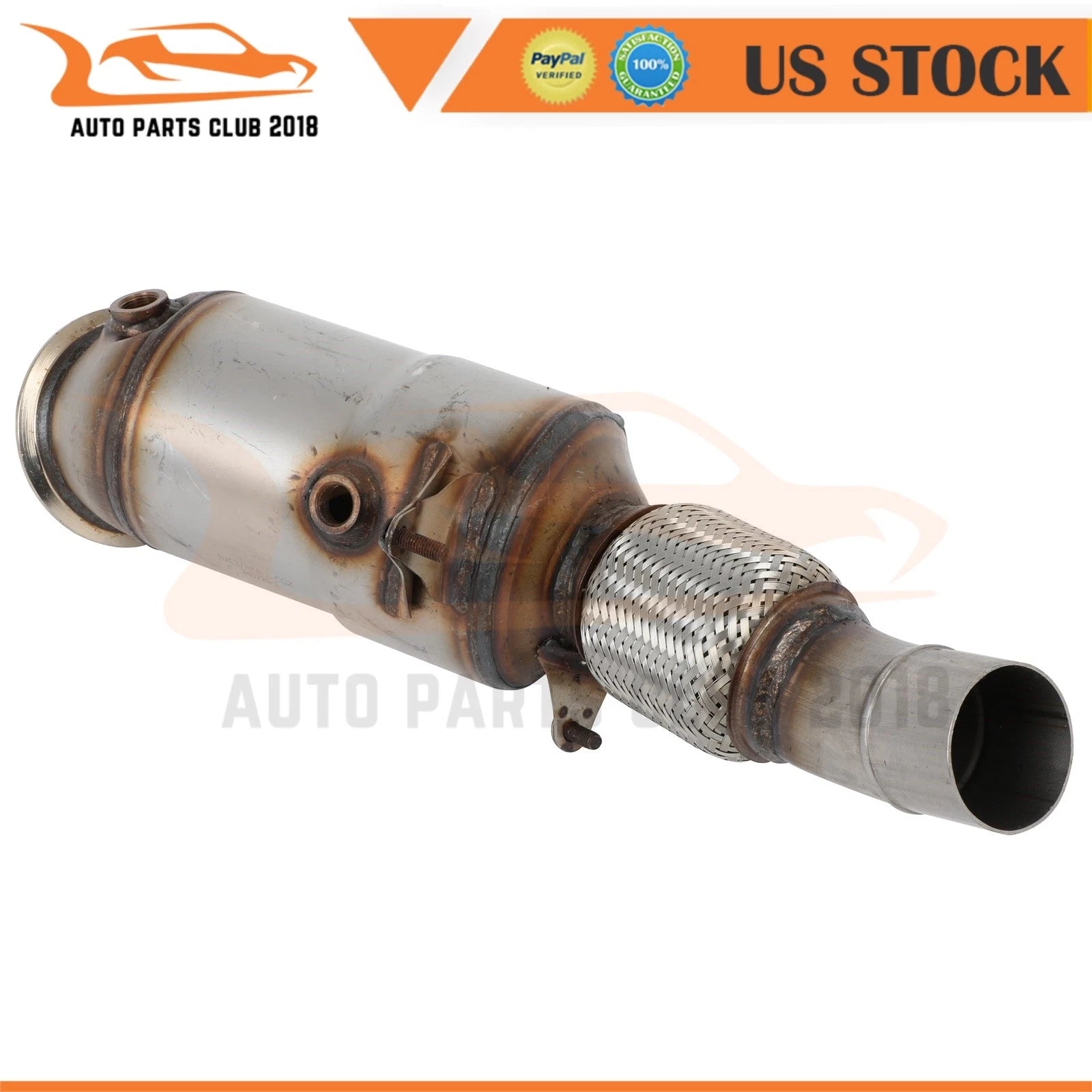 Front Catalytic Converter for BMW 228i 320i 328i xDrive 428i (2013–2017)