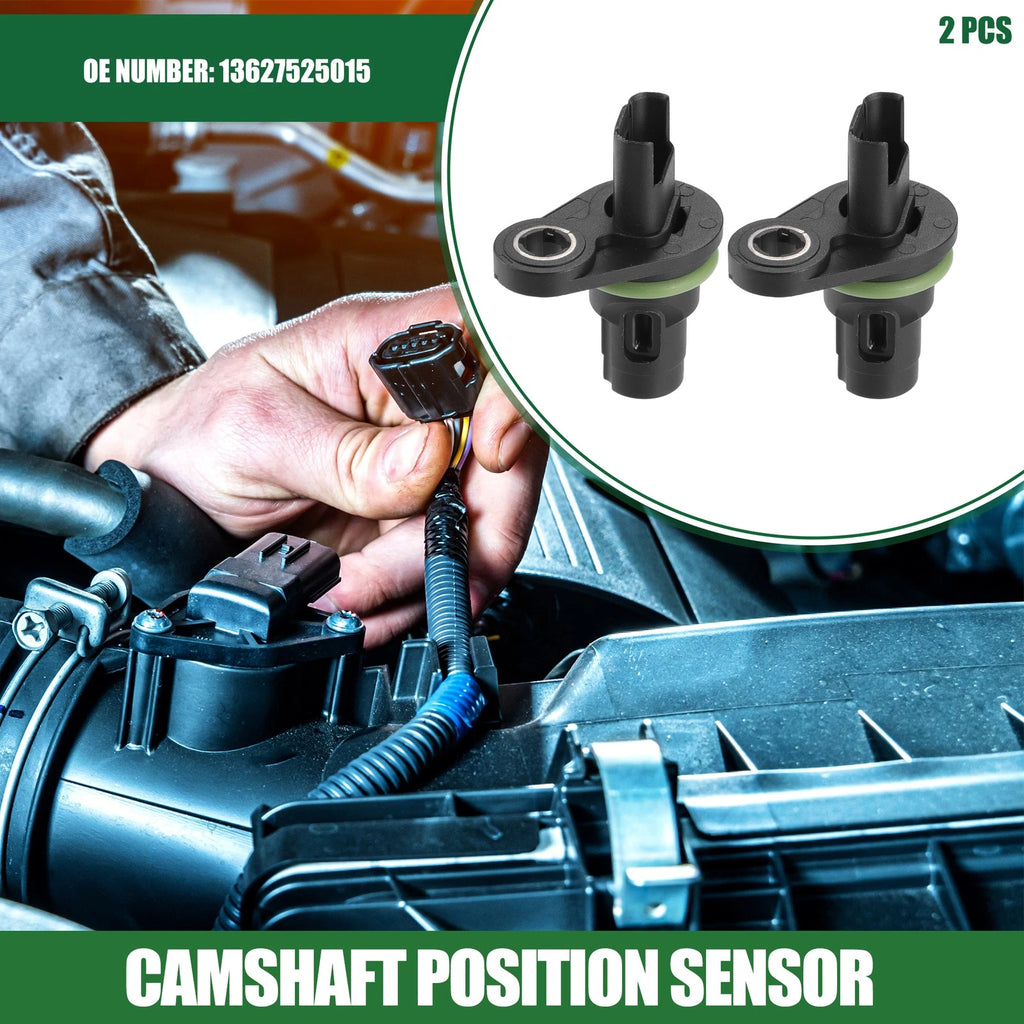 2pcs Camshaft Position Sensor for BMW 328i xDrive (2009–2013) No. 13627525015