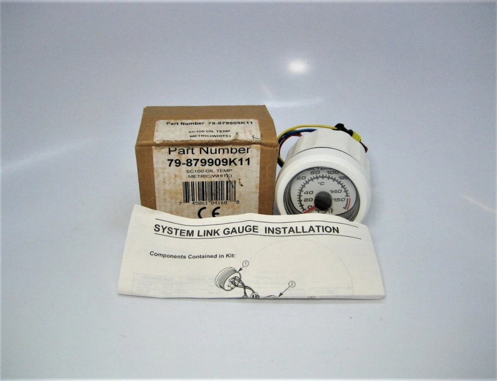 SC100 Oil Temp Gauge for Mercury (79-879909K11)