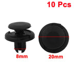 8mm Plastic Rivet Clips for Honda Bumper & Fender