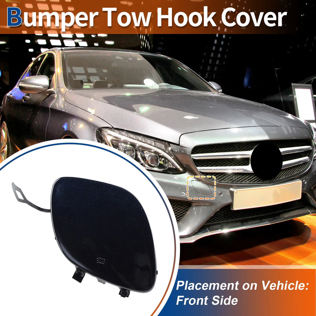 Tow Hook Cover for Mercedes-Benz A-Class (2016–2023) No.A2058850024 Caliche Blue