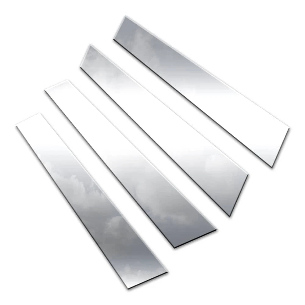 Diamond Grade 4pc Stainless Steel Pillar Post Covers for 2021-2024 Kia K5